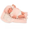 Baby Arias Doll with Pink Blanket (35cm)