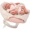 Baby Arias Reborn Doll - Arias Diego with Babycarrier (45cm)