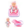 Baby Ellie Doll Mini In Car Seat 23 Cm