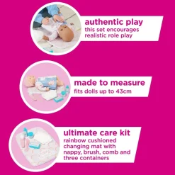 Baby Huggles Changing Mat Set