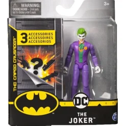Batman: 4-Inch Action Figure with 3 Mystery Accessories