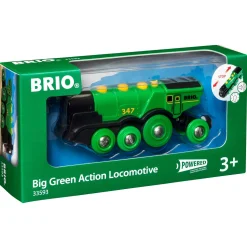 BRIO Big Green Action Locomotive