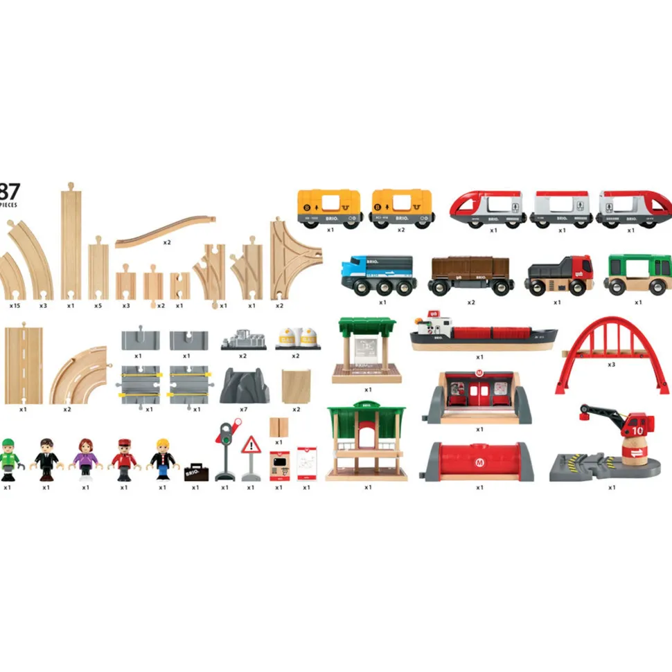 BRIO Deluxe Railway Set