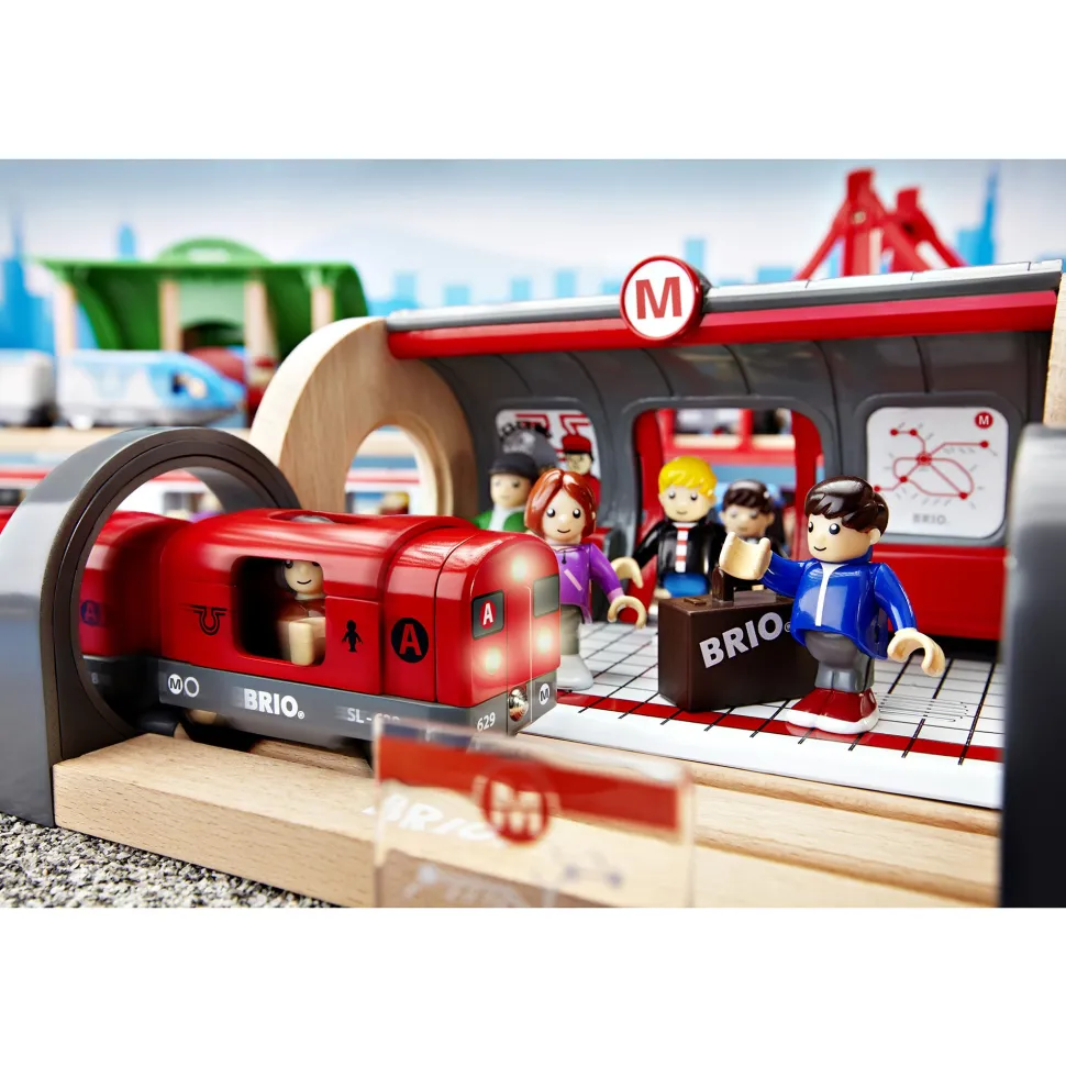 BRIO Metro Railway Set