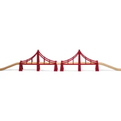 BRIO World Double Suspension Bridge