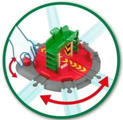 Brio World Railway Track - Turntable & Figure
