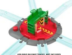 Brio World Railway Track - Turntable & Figure