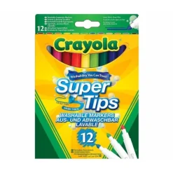 Crayola 12 Bright Supertips