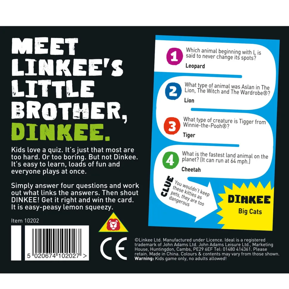Dinkee Linkee For Kids Quiz Game