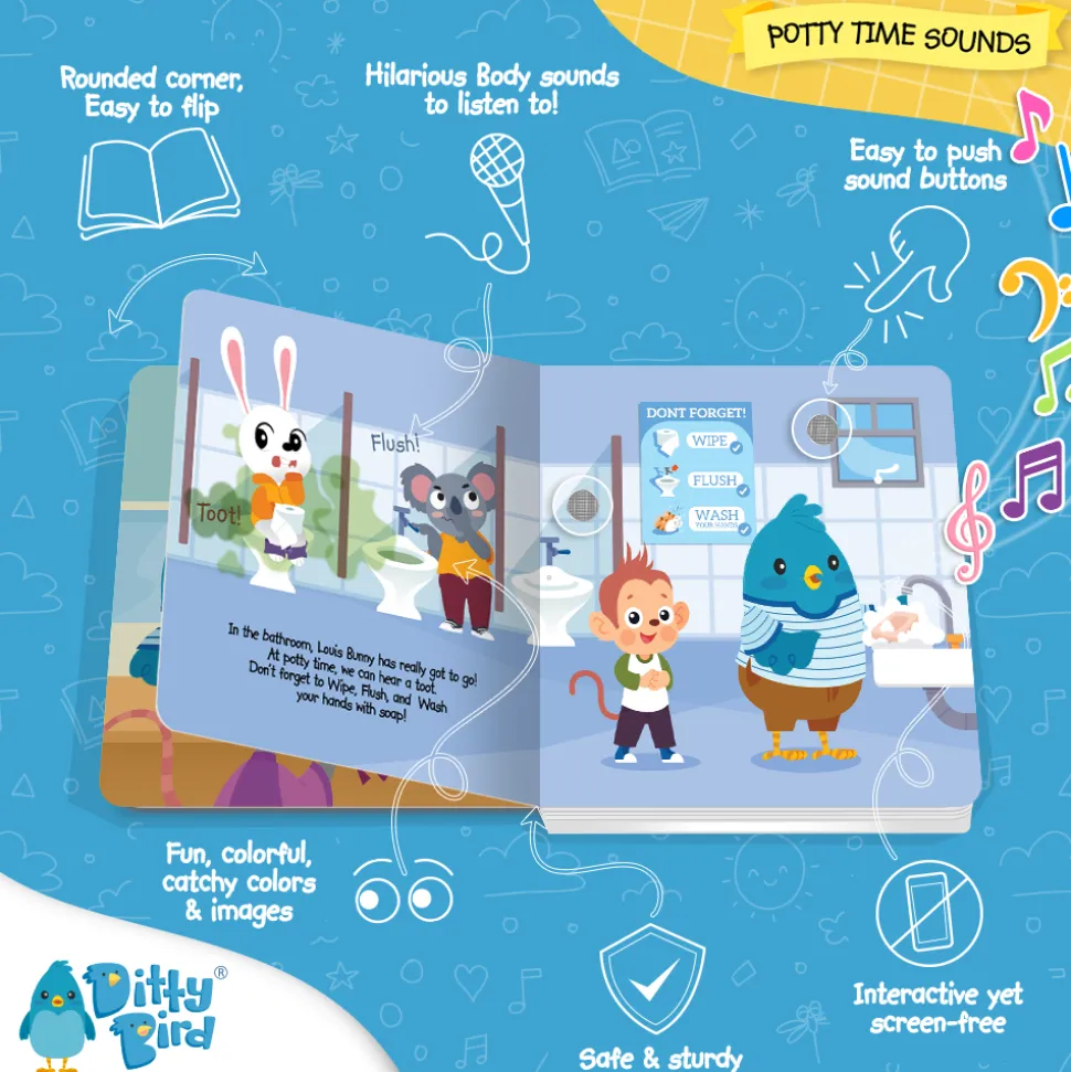 Ditty Bird - Potty Time Sounds