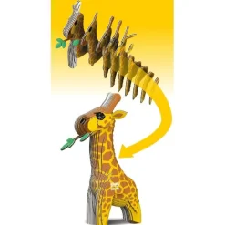 EUGY Giraffe 3D Craft Kit