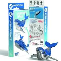 EUGY Humpback Whale 3D Craft Kit