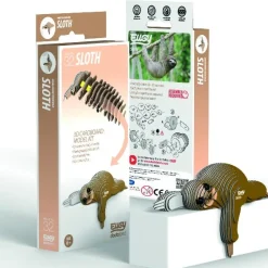 EUGY Sloth 3D Craft Kit