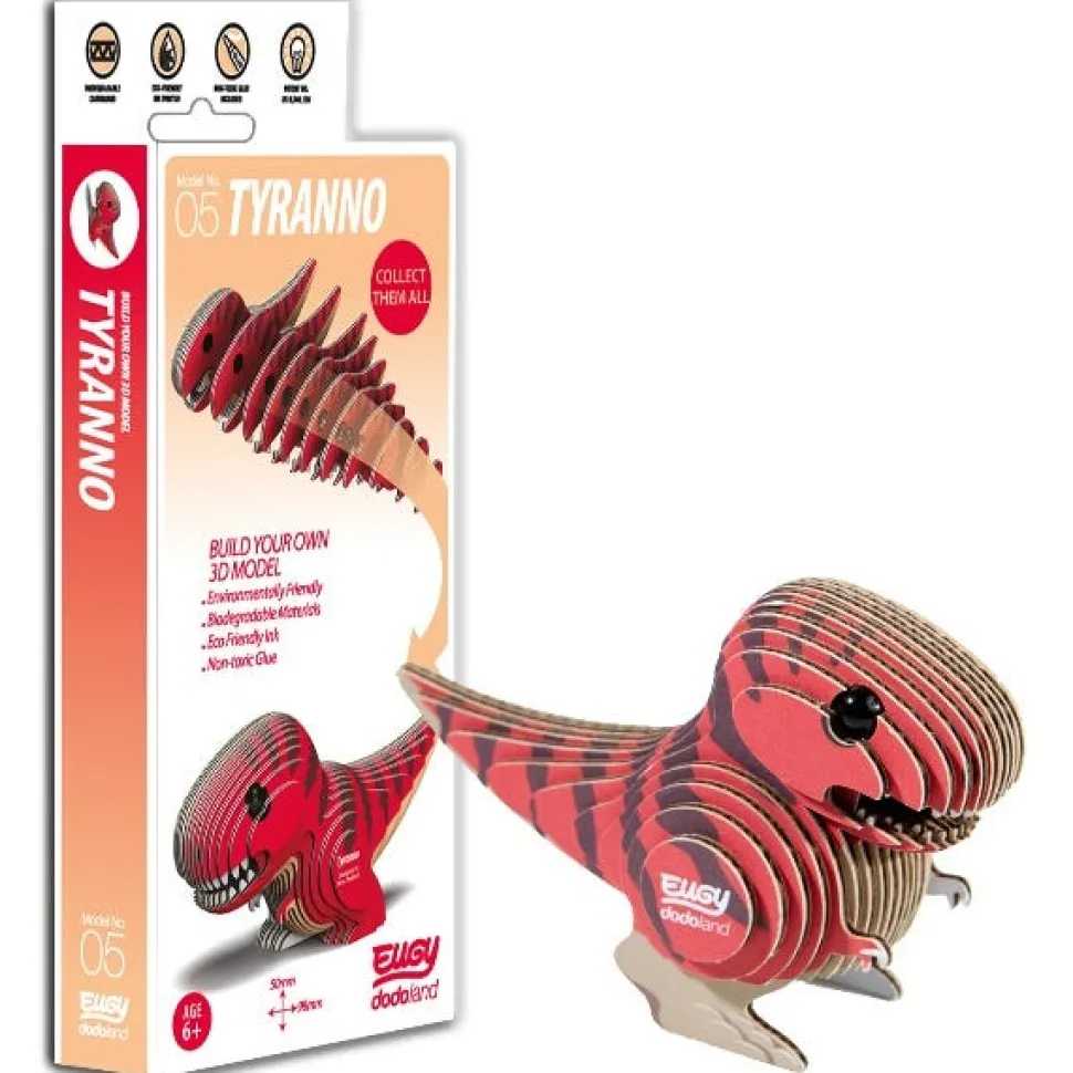 EUGY Tyranno 3D Craft Kit