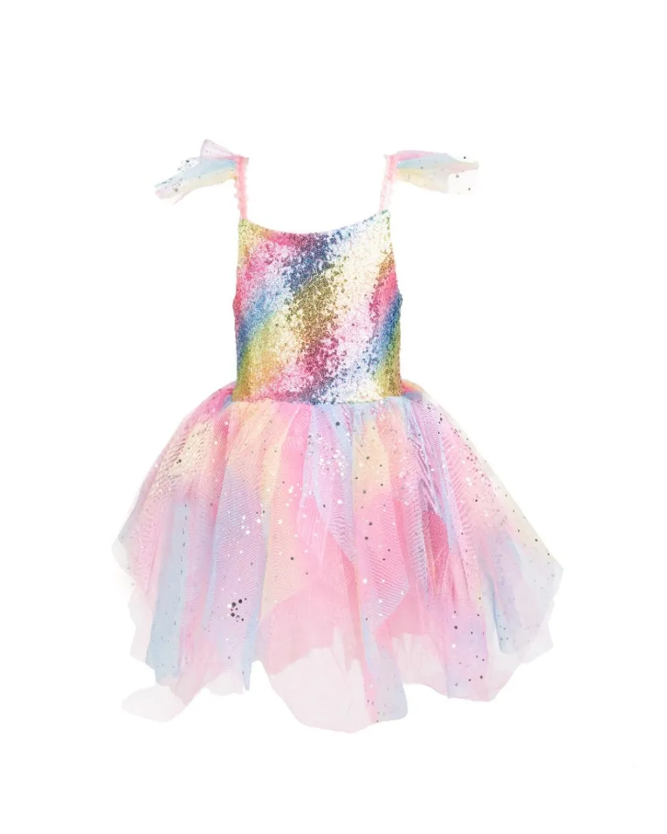 Fairy Dress And Wings Rainbow (3-4 years)