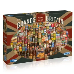 Gibsons The Brands That Built Britain 1000 Piece Puzzle