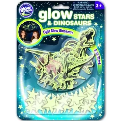 Glow Stars & Dinosaur Stickers