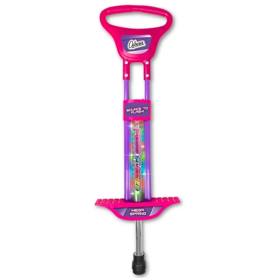 Go Light Up Pogo Stick Pink 89 Cm