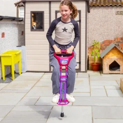 Go Light Up Pogo Stick Pink 89 Cm
