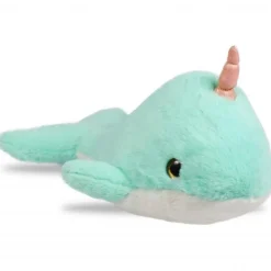 Green Narwhal - 40 Cm