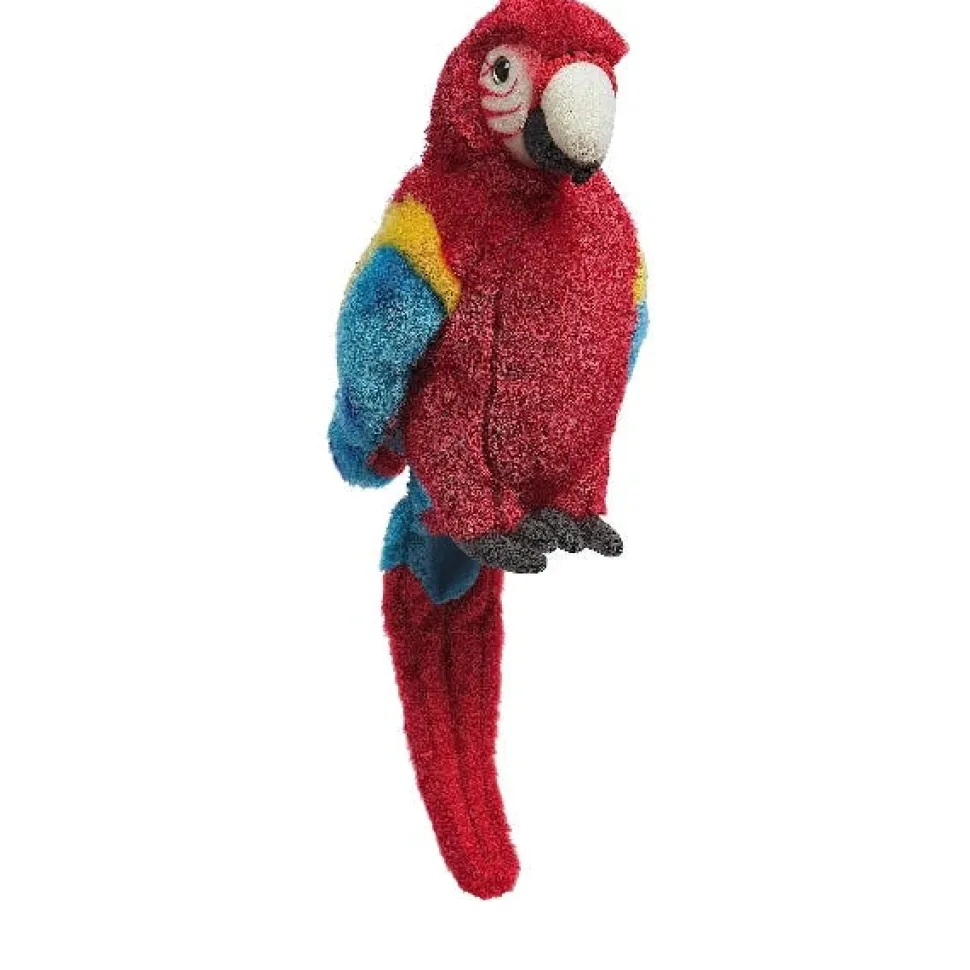 Hamleys® Poppy Red Parrot Soft Toy