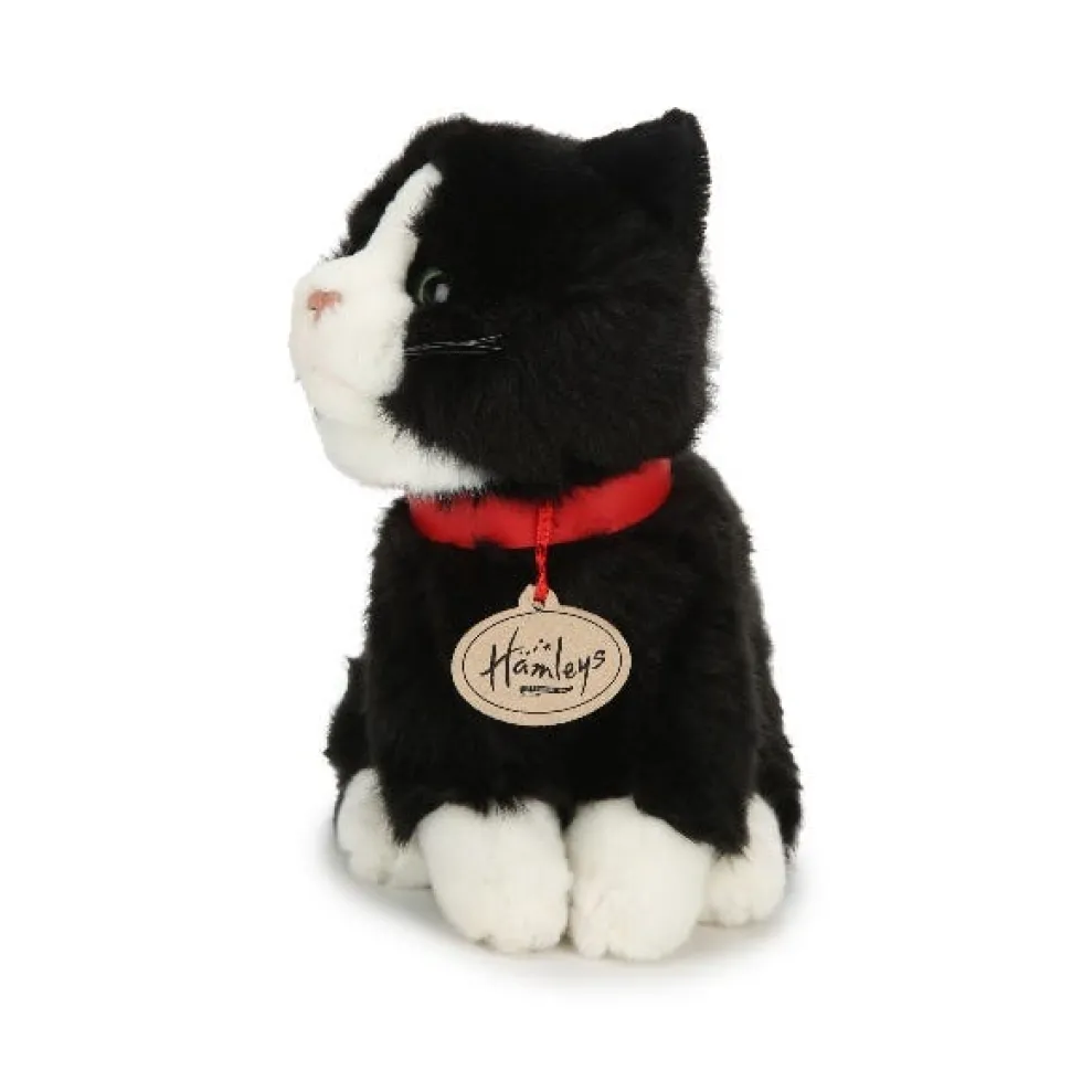 Hamleys® Sitting Black Cat Soft Toy
