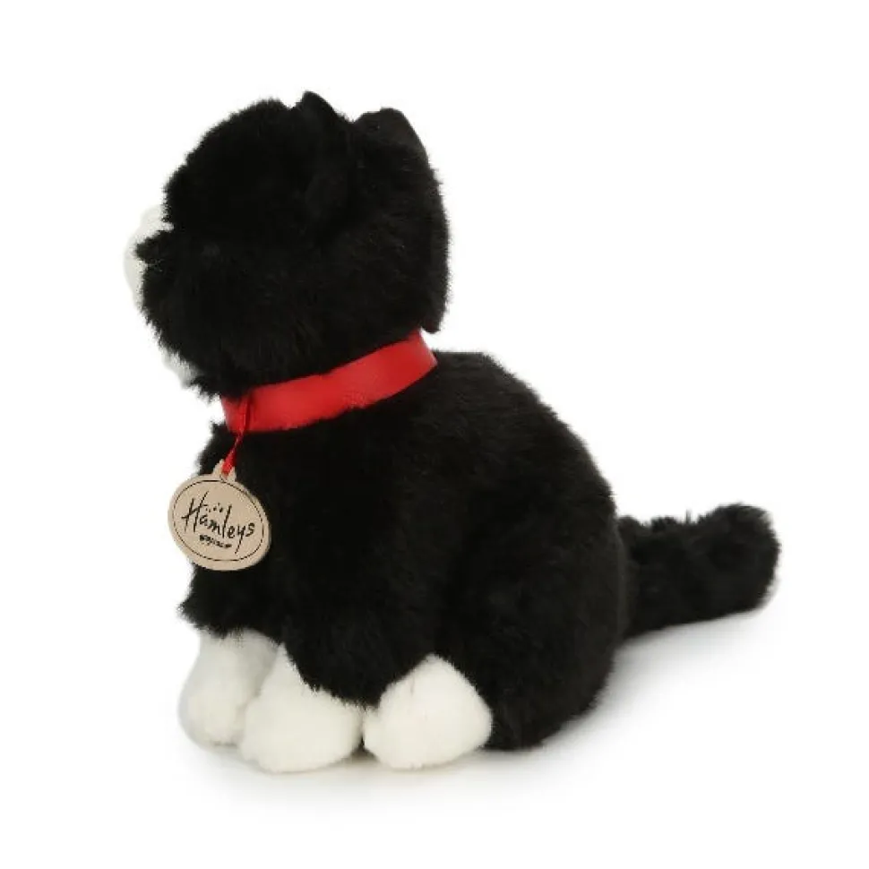Hamleys® Sitting Black Cat Soft Toy