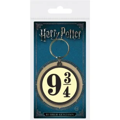 Harry Potter 9 3/4 Rubber keyring