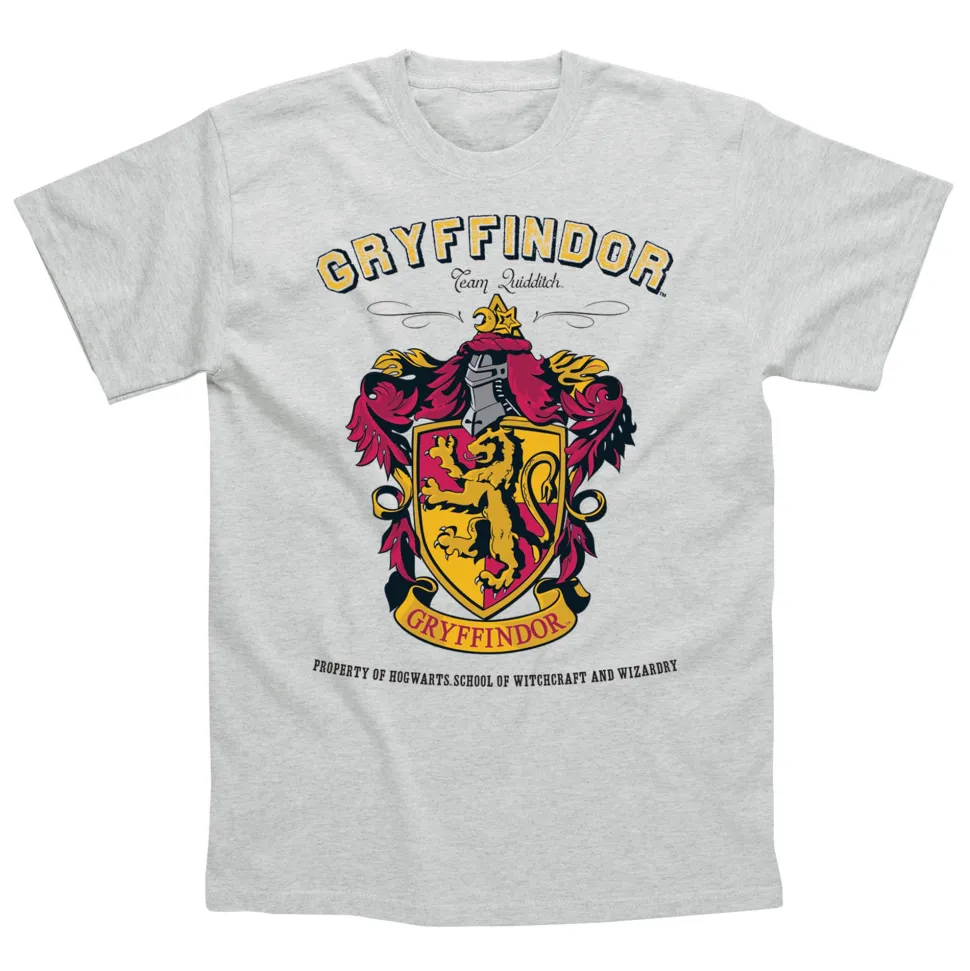 Harry Potter Gryffindor Crest T-Shirt Adult Medium