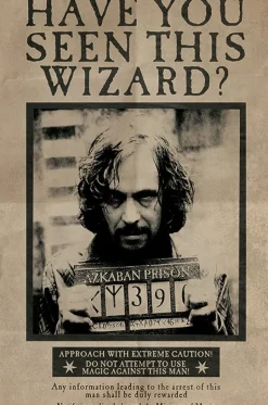 Harry Potter Wanted Sirius Black Maxi Poster
