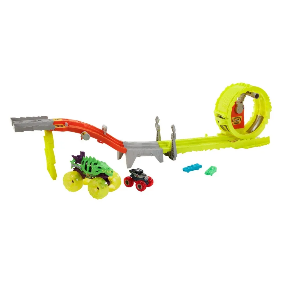 Hot Wheels Monster Trucks Rhinomite's Chargin' Challenge