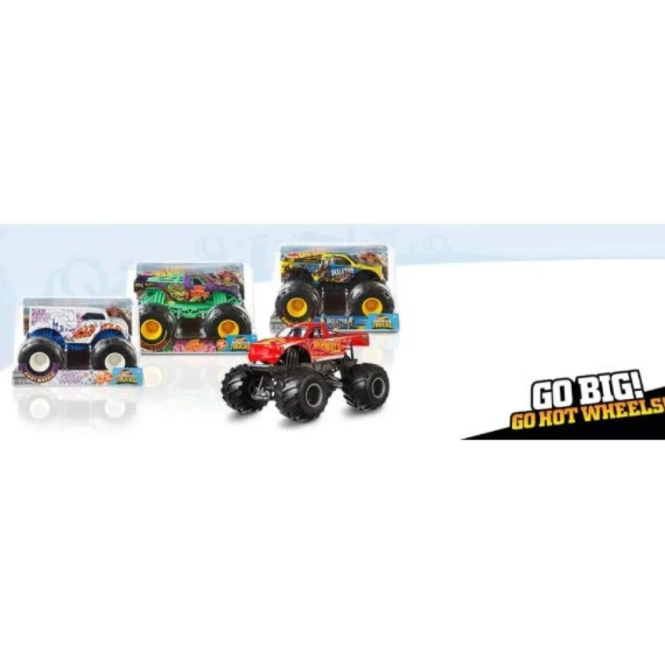 Hot Wheels Monster Trucks 1:24 Vehicle Assortment