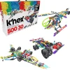 K'Nex Classics 500 Pc/ 30 Model Wings And Wheels Building Set