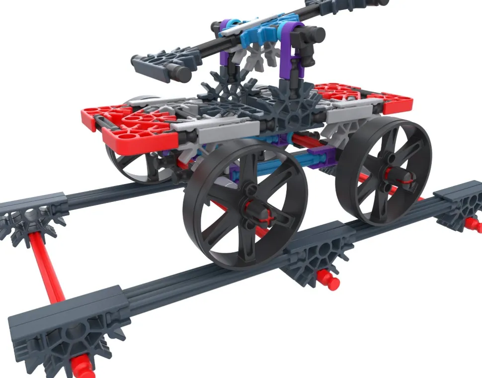 K'Nex Classics 500 Pc/ 30 Model Wings And Wheels Building Set