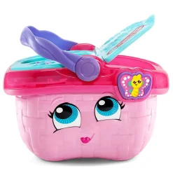 LeapFrog Pink Shapes & Sharing Picnic Basket
