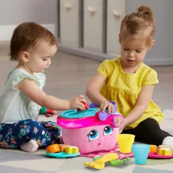 LeapFrog Pink Shapes & Sharing Picnic Basket