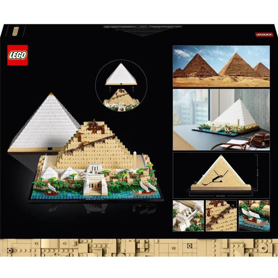 LEGO® 21058 Architecture Great Pyramid of Giza Set for Adults