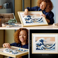 LEGO® 31208 ART Hokusai – The Great Wave Wall Art Adults Set