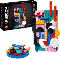 LEGO® 31210 Art Modern Art Colourful Abstract Wall Canvas Set