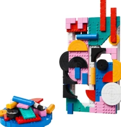 LEGO® 31210 Art Modern Art Colourful Abstract Wall Canvas Set