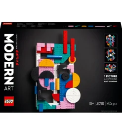 LEGO® 31210 Art Modern Art Colourful Abstract Wall Canvas Set