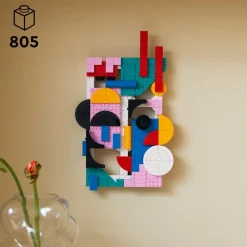LEGO® 31210 Art Modern Art Colourful Abstract Wall Canvas Set