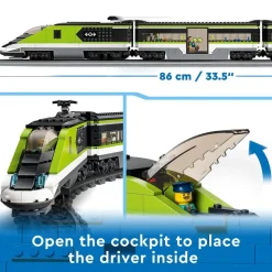 LEGO® 60337 City Express Passenger Train Toy RC Lights Set