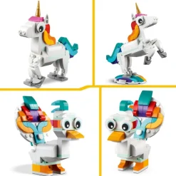 LEGO® 31140 Creator 3 in 1 Magical Unicorn Toy Animal Playset