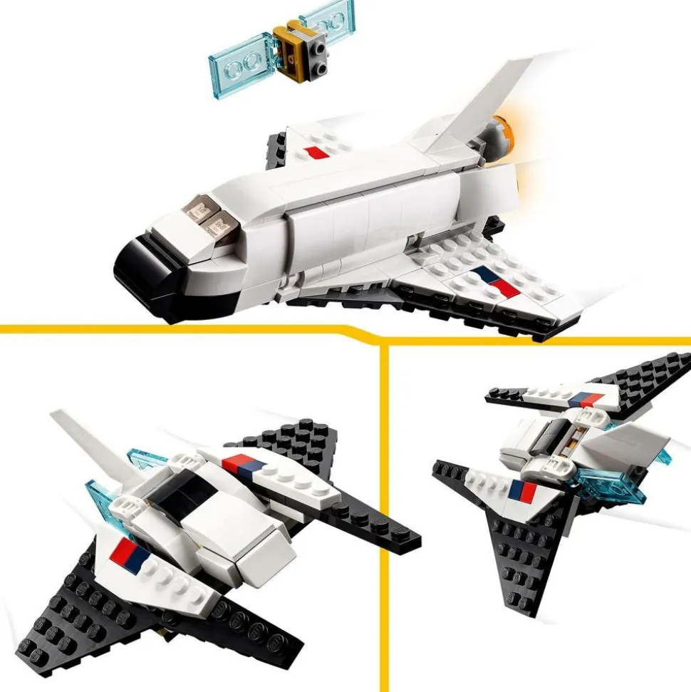LEGO® 31134 Creator 3 in 1 Space Shuttle & Spaceship Toys
