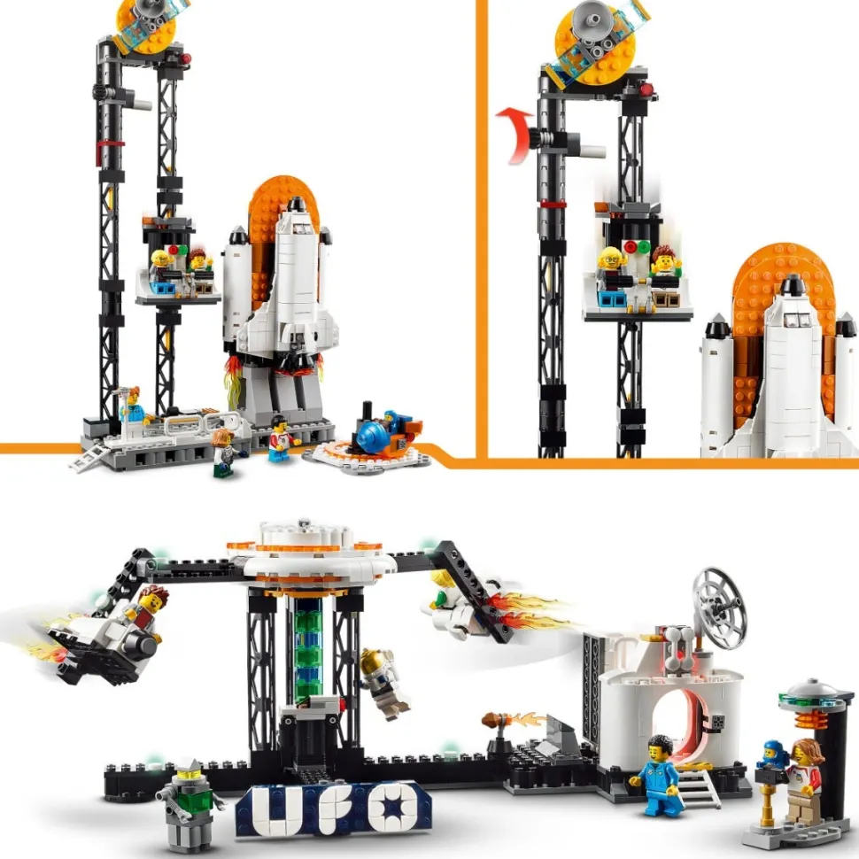 LEGO® 31142 Creator 3In1 Space Roller Coaster Funfair Set