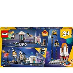 LEGO® 31142 Creator 3In1 Space Roller Coaster Funfair Set