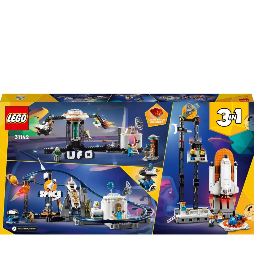 LEGO® 31142 Creator 3In1 Space Roller Coaster Funfair Set
