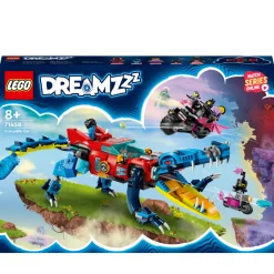 LEGO® 71458 Dreamzzz Crocodile Car Toy To Monster Truck Set
