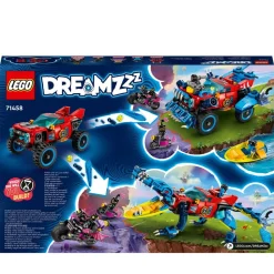 LEGO® 71458 Dreamzzz Crocodile Car Toy To Monster Truck Set